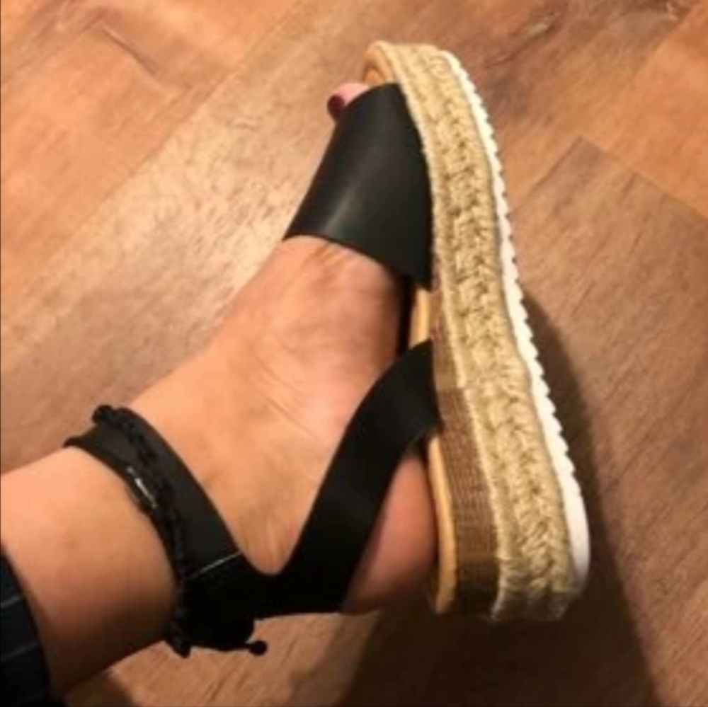 NEW Black Espadrilles - Picture 9 of 12